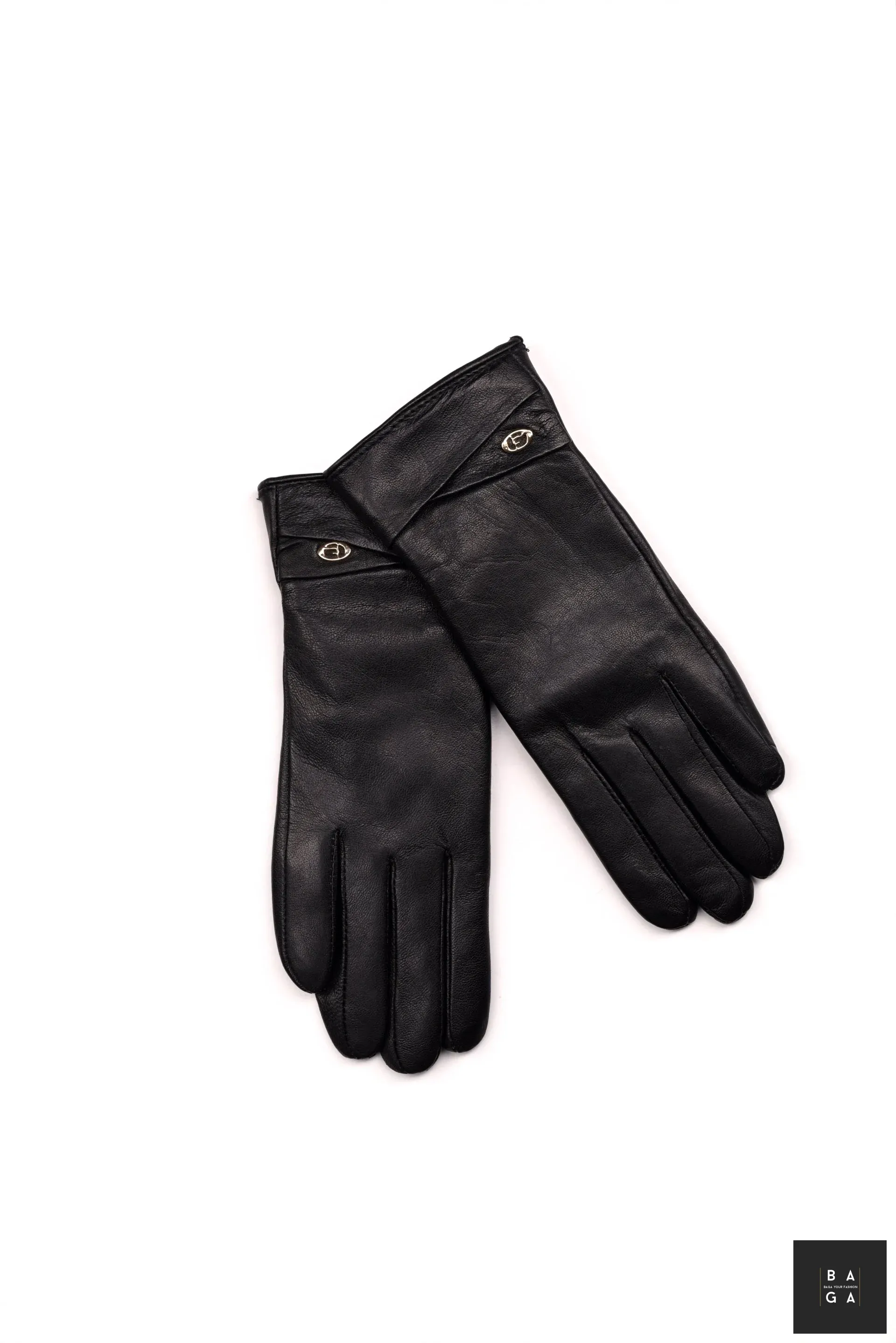 Ръкавици Дамски ръкавици от естествена кожа в черен цвят