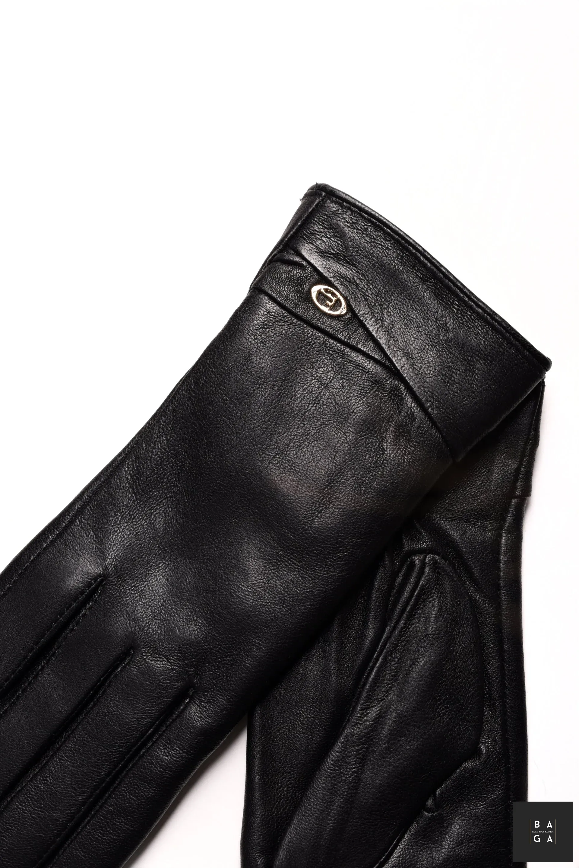 Ръкавици Дамски ръкавици от естествена кожа в черен цвят