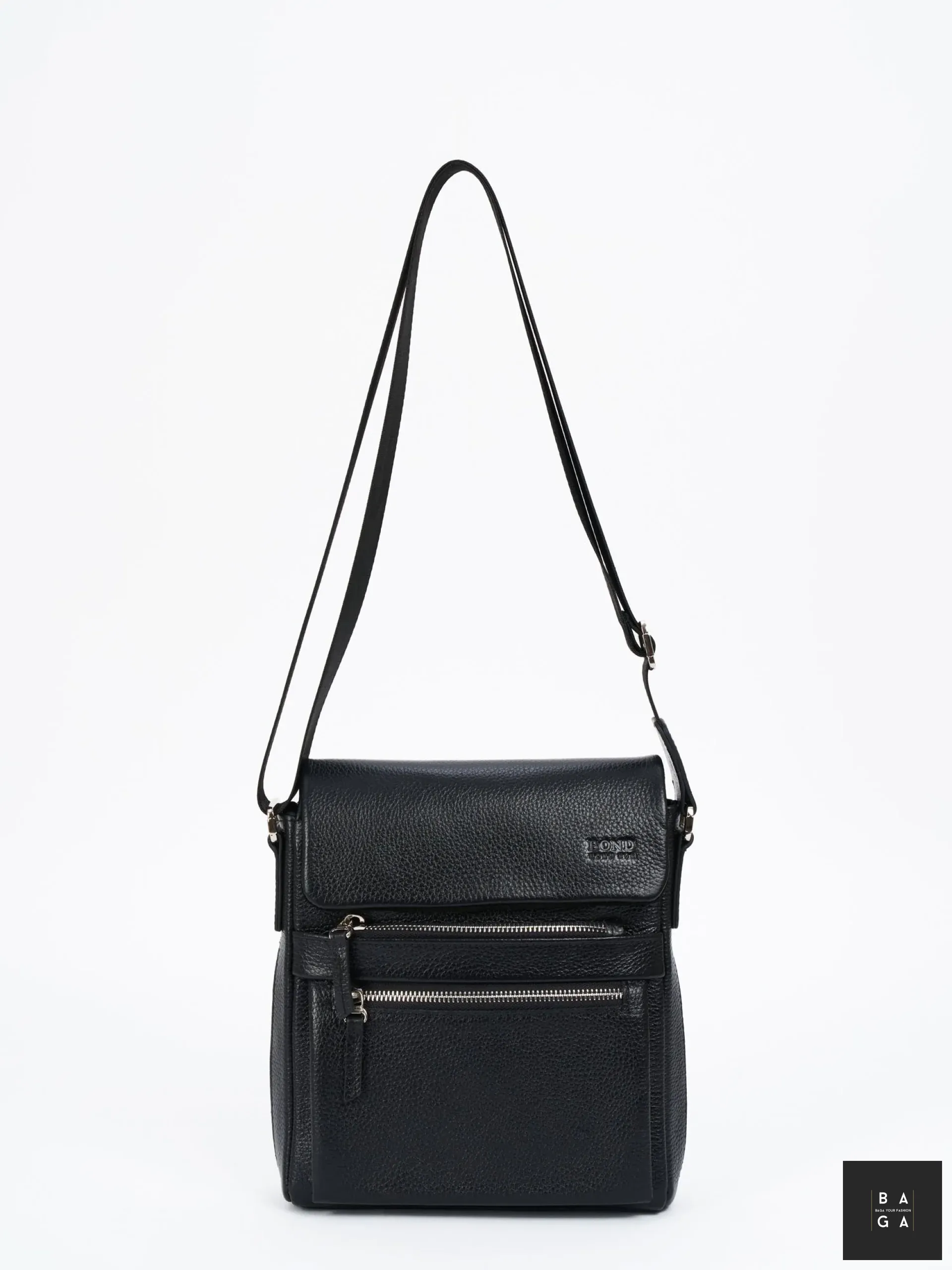 Чанти През Рамо Мъжка чанта от естествена кожа Илкай