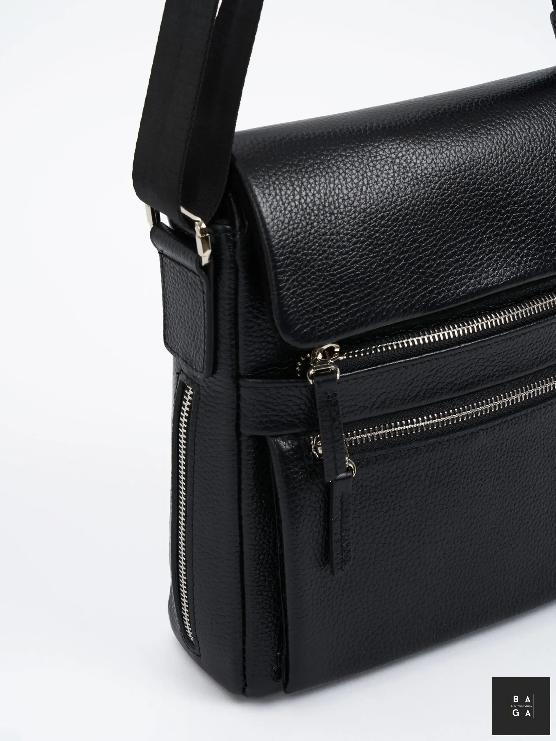 Чанти През Рамо Мъжка чанта от естествена кожа Илкай