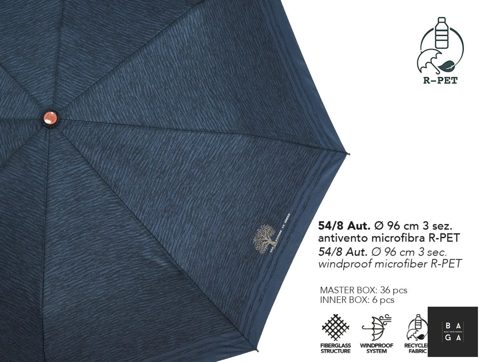 Чадъри Автоматичен сгъваем чадър