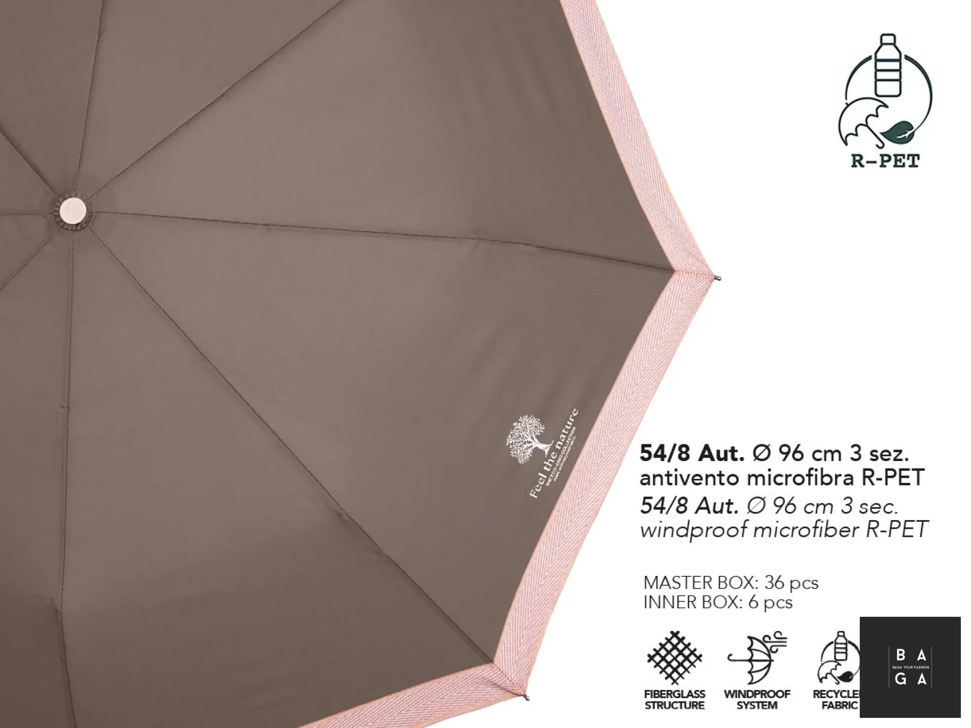 Чадъри Автоматичен сгъваем чадър