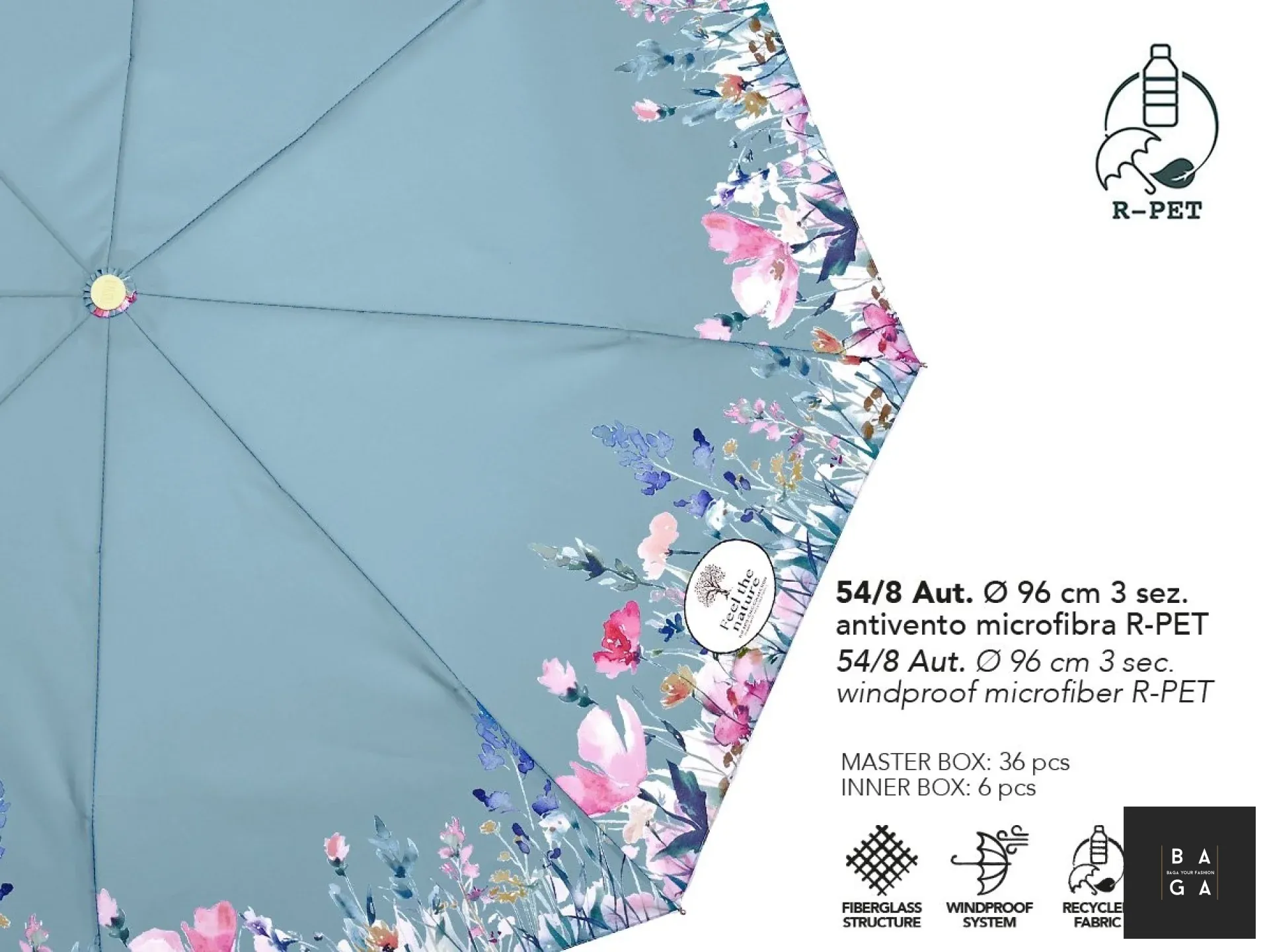 Чадъри Автоматичен сгъваем чадър