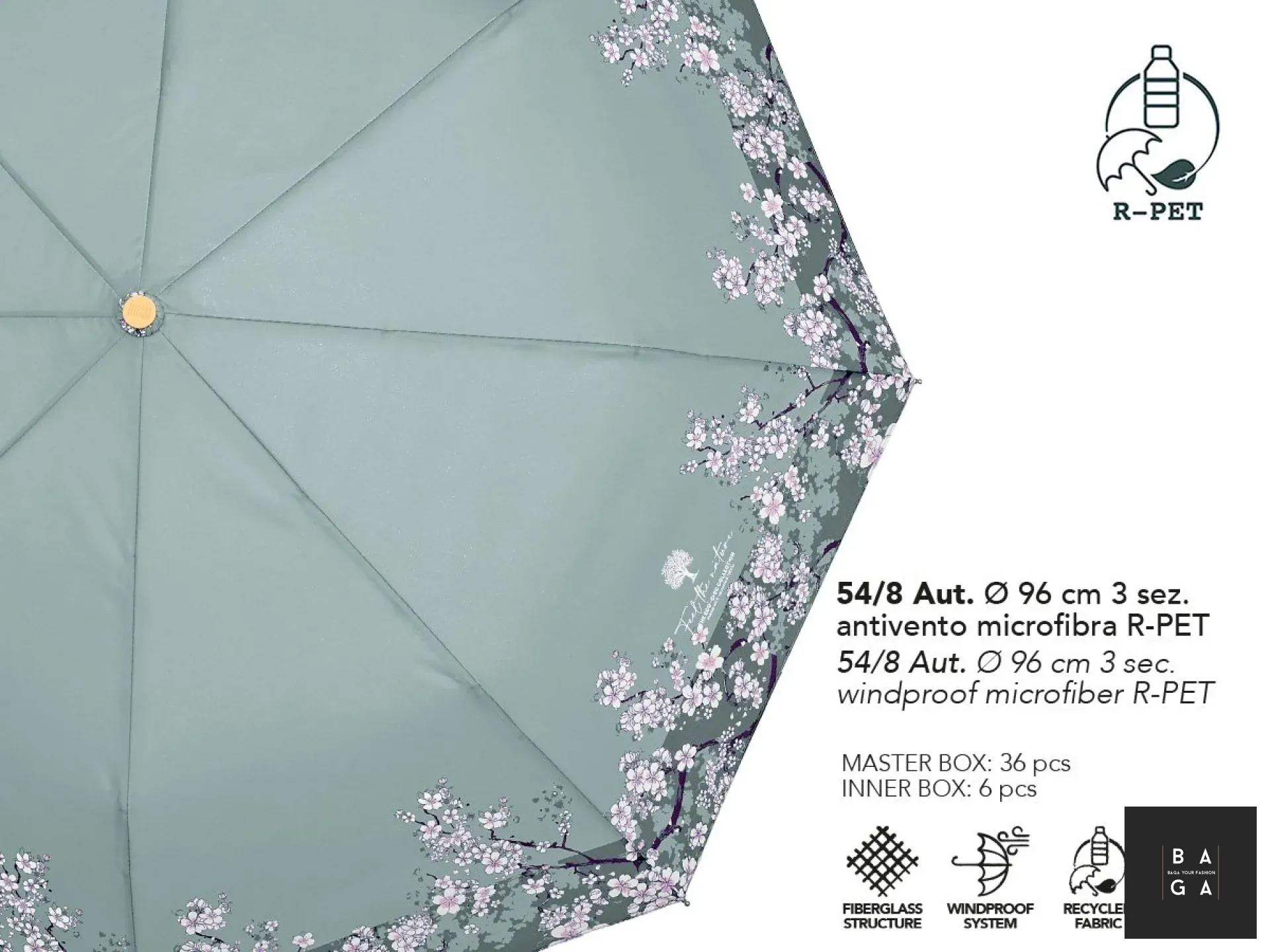 Чадъри Автоматичен сгъваем чадър