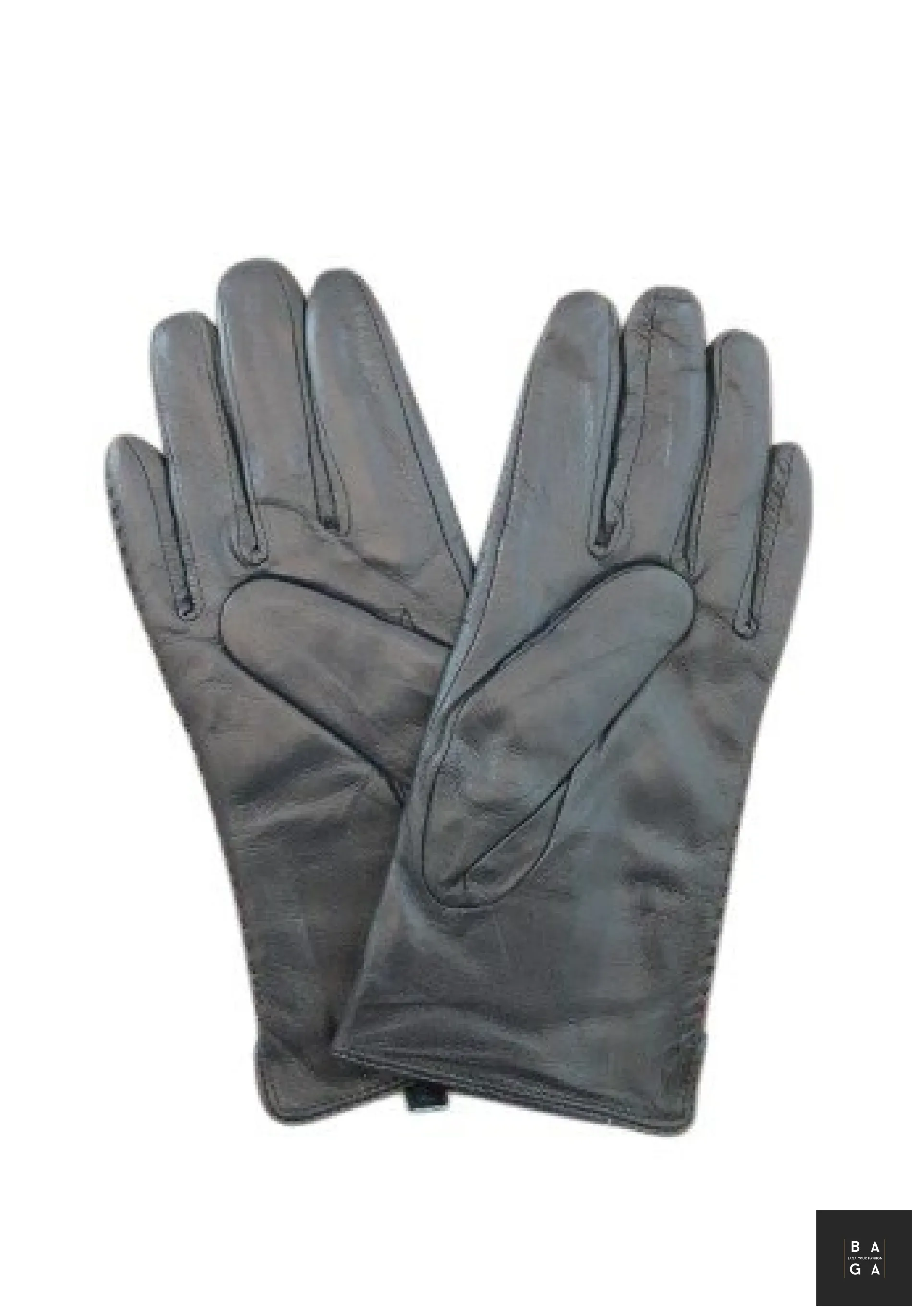 Ръкавици Дамски ръкавици от луксозна естествена кожа в черно