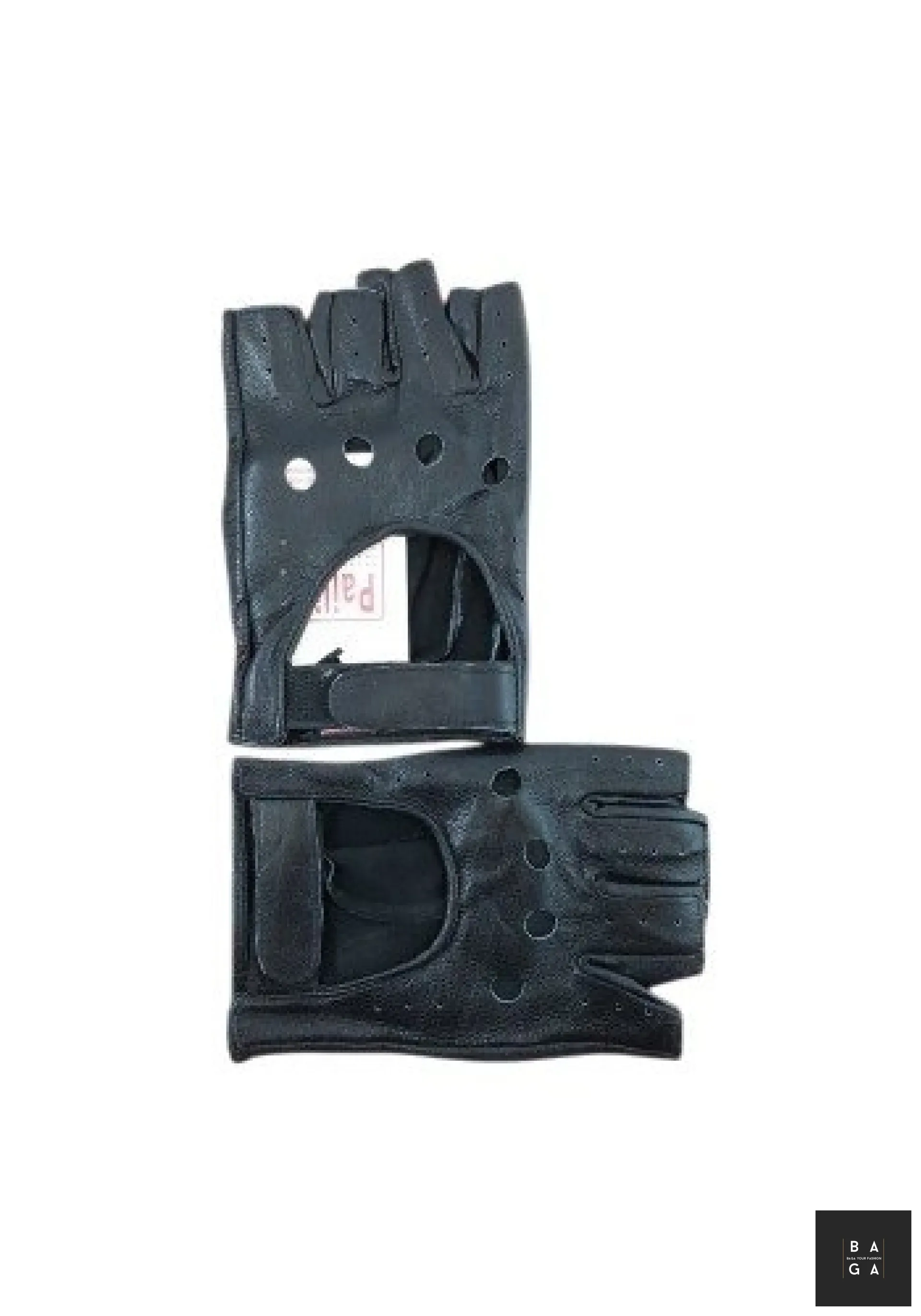 Ръкавици Дамски шофьорски ръкавици от естествена ярешка кожа в черно