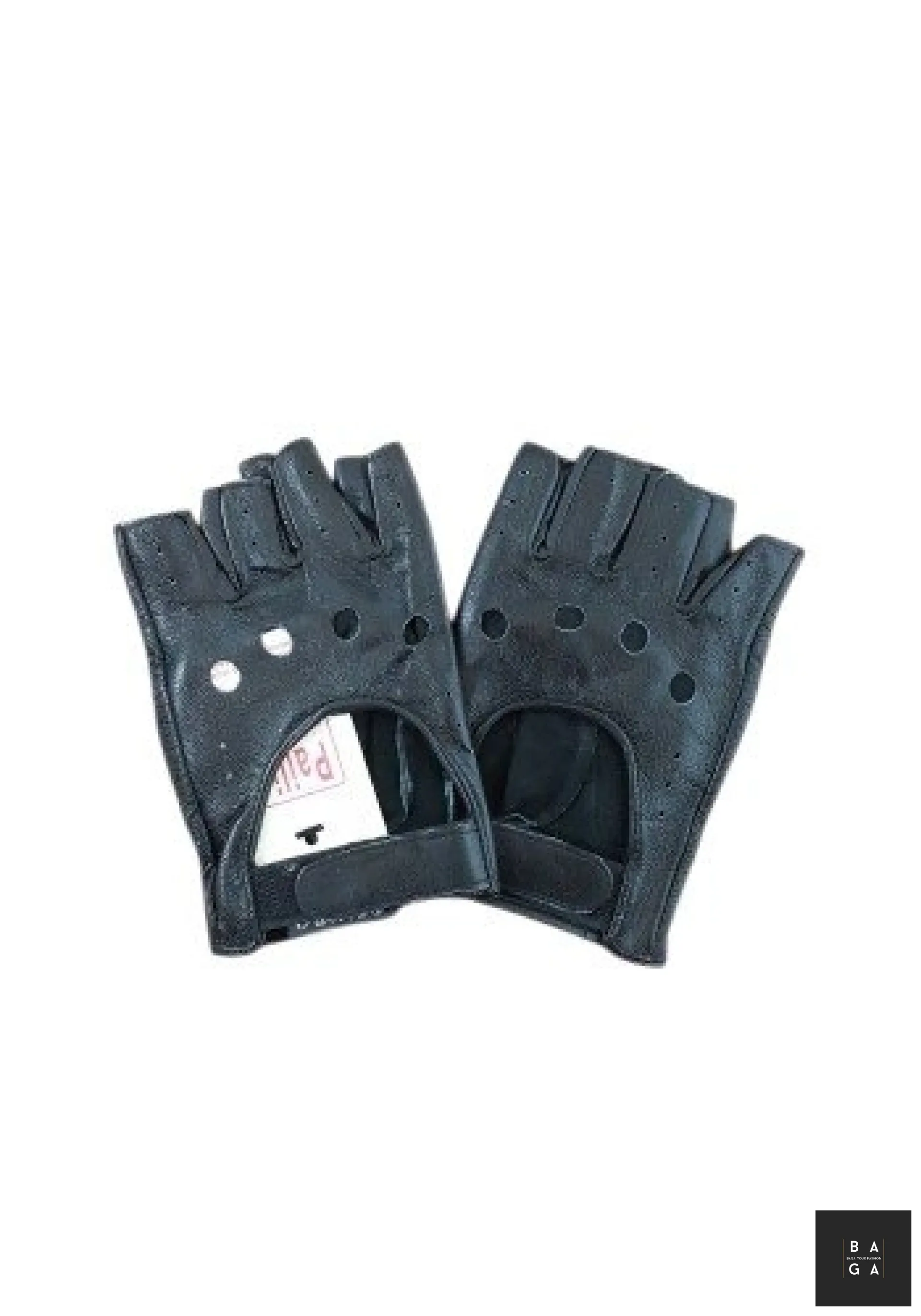 Ръкавици Дамски шофьорски ръкавици от естествена ярешка кожа в черно