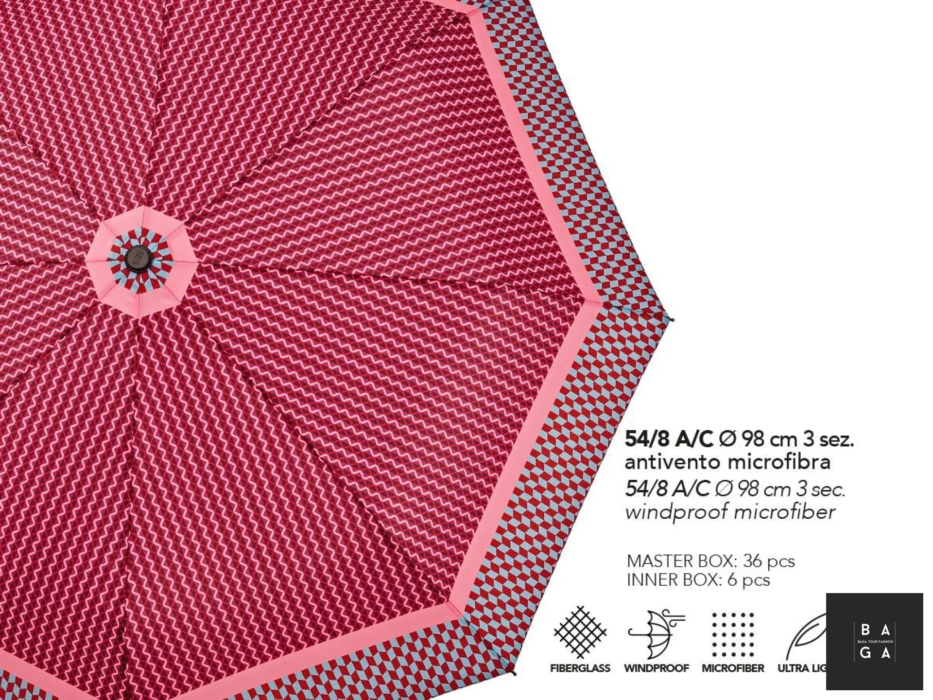 Чадъри Автоматичен сгъваем чадър
