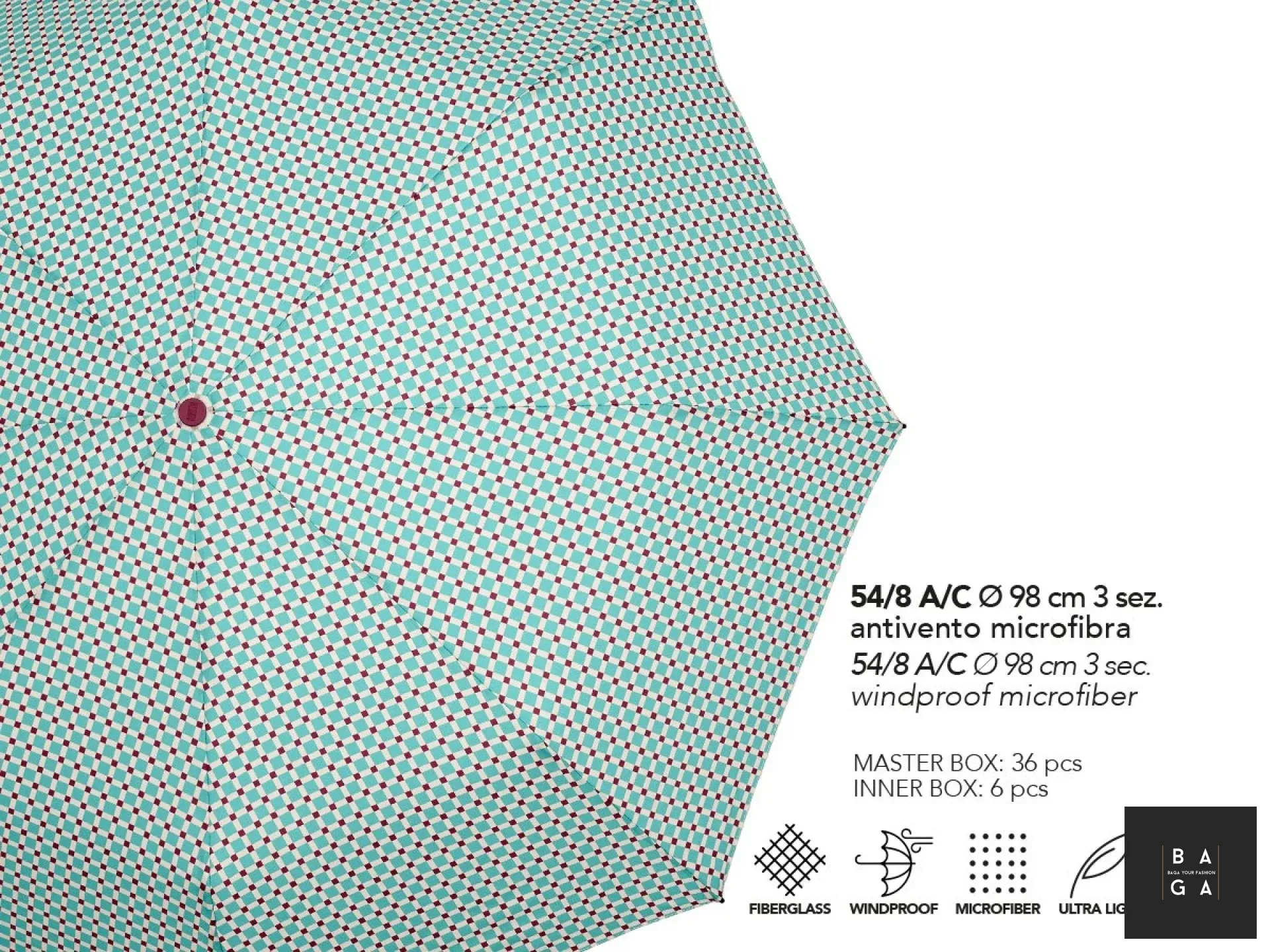 Чадъри Автоматичен сгъваем чадър