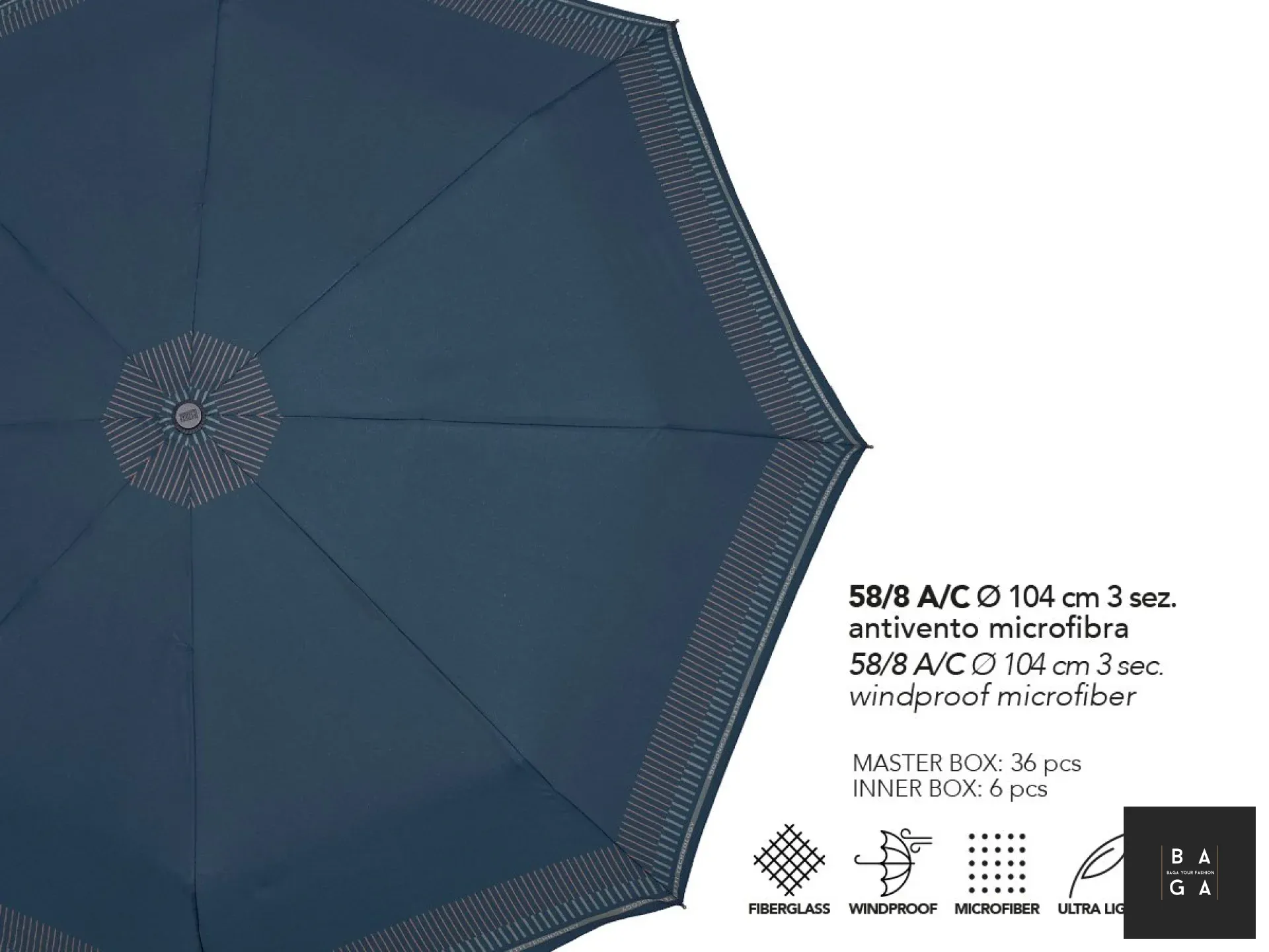 Чадъри Автоматичен сгъваем чадър