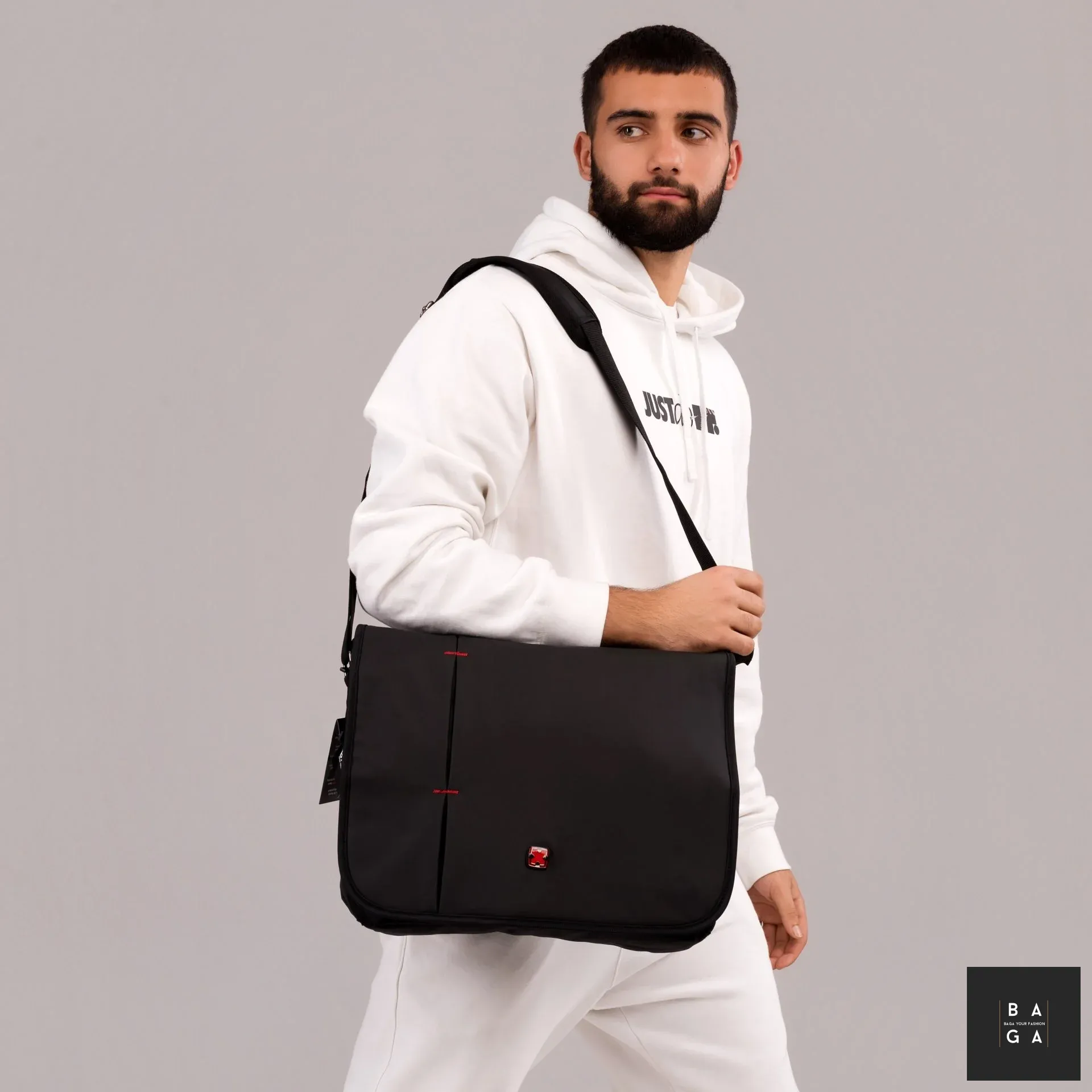 Спортни продукти Travel n'meet Мъжка текстилна чанта от непромокаем импрегниран плат Зино