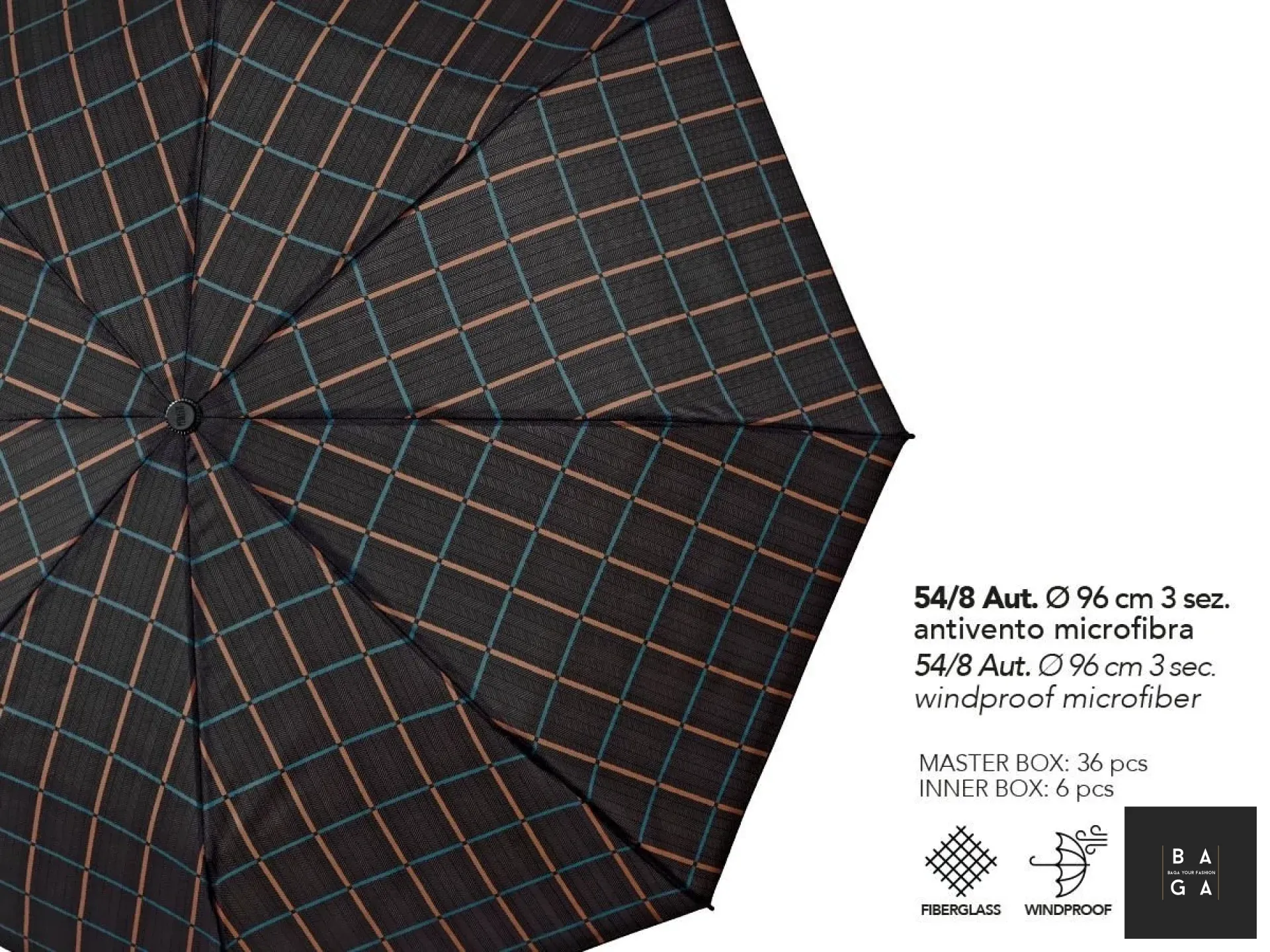 Чадъри Автоматичен сгъваем чадър