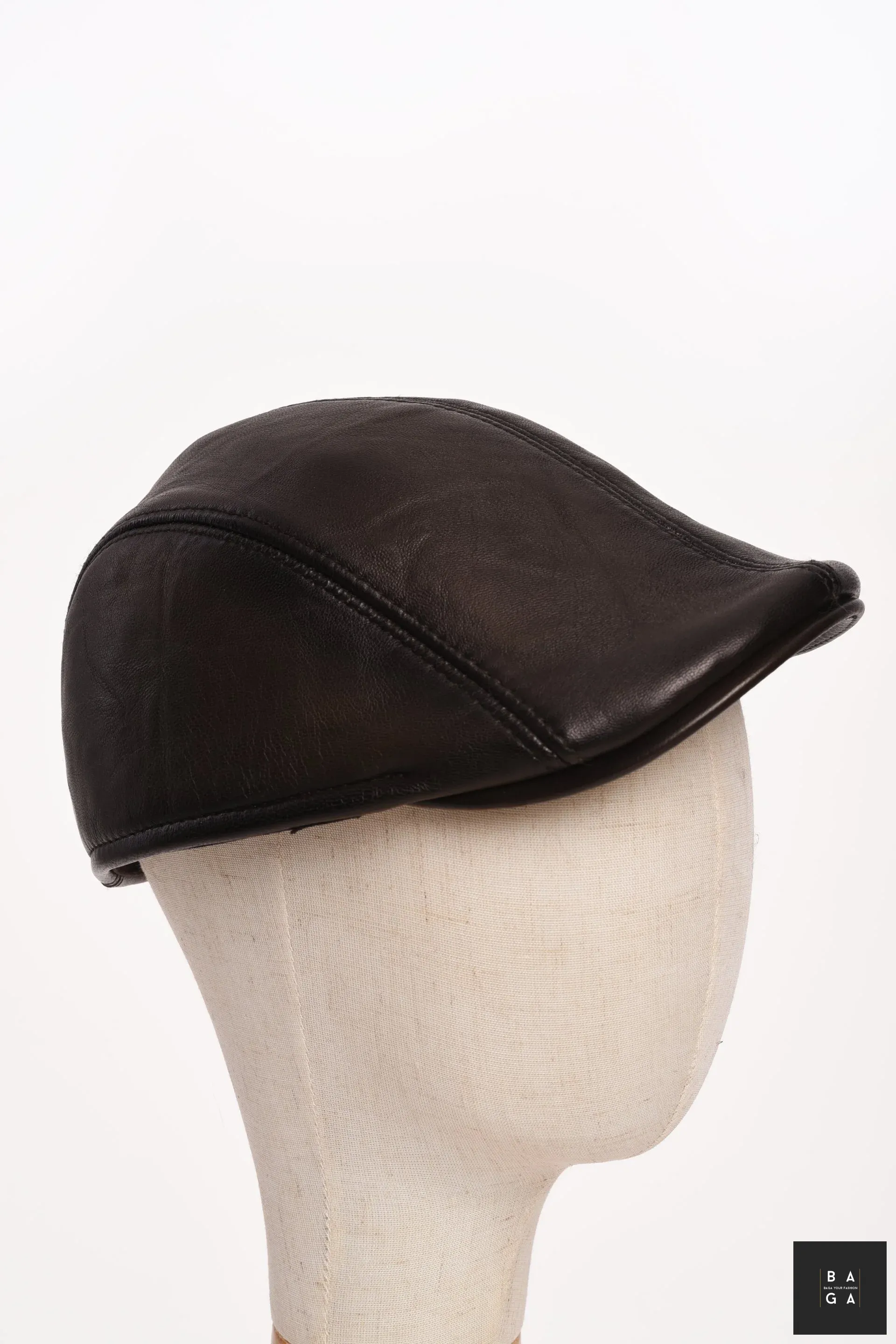 Шапки Мъжка шапка от естествена кожа