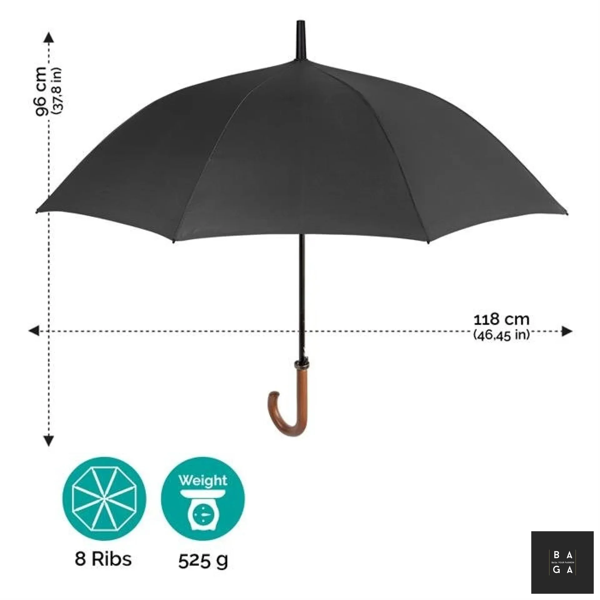 Чадъри Автоматичен чадър Манико