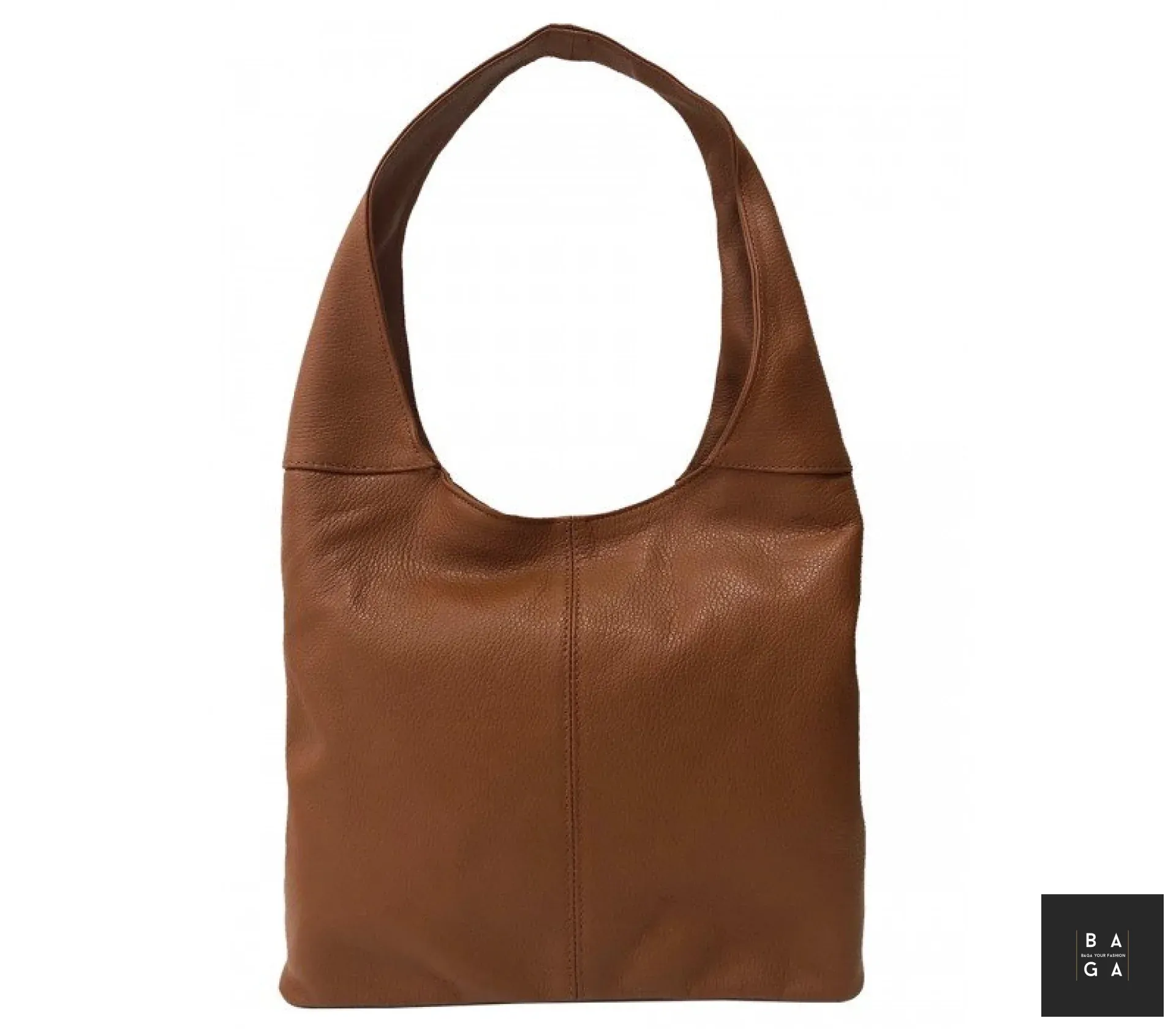 Големи чанти Дамска чанта от естествена кожа тип торба Мелиа