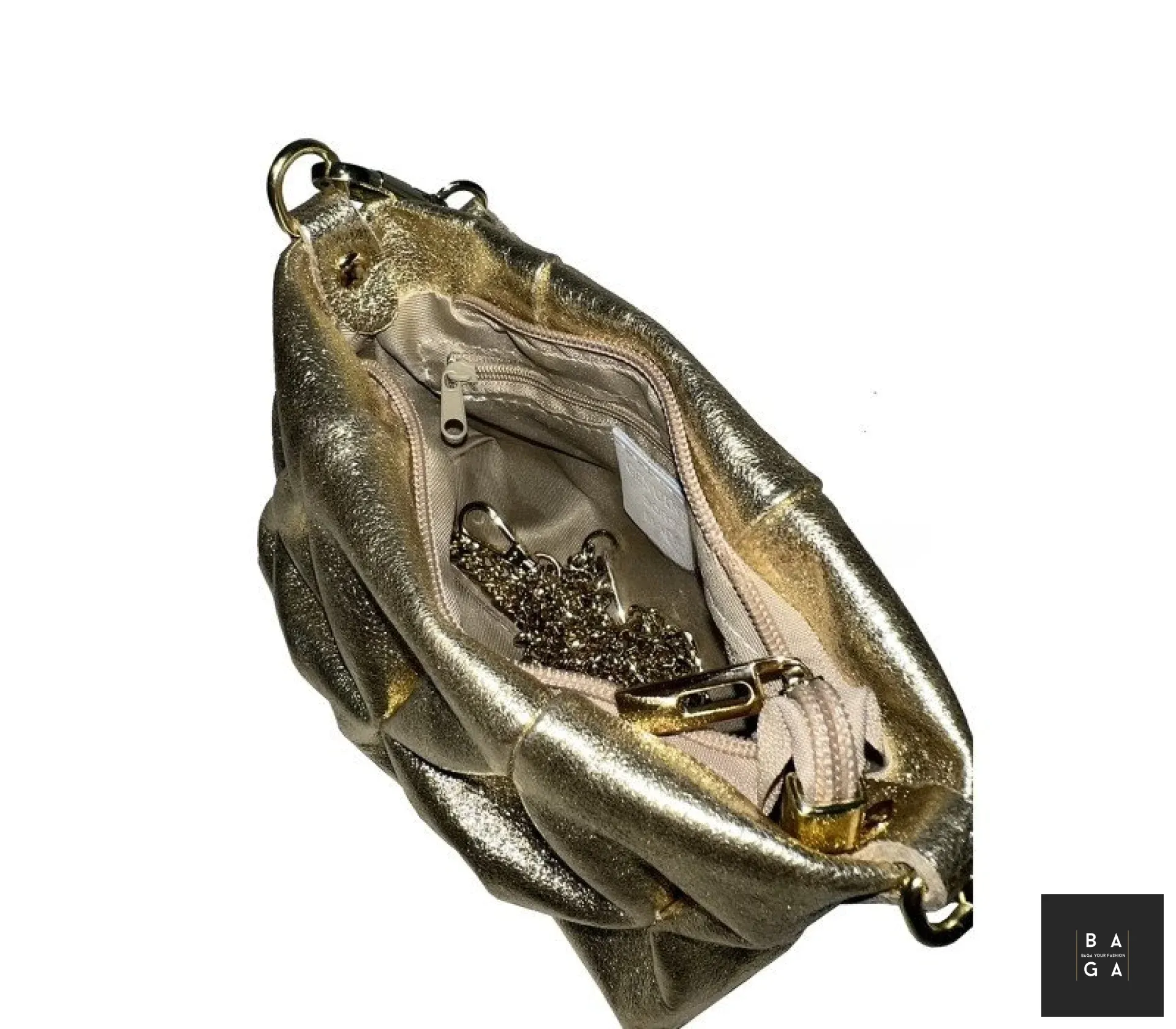 Малки чанти Дамска чанта от естествена кожа Бренда